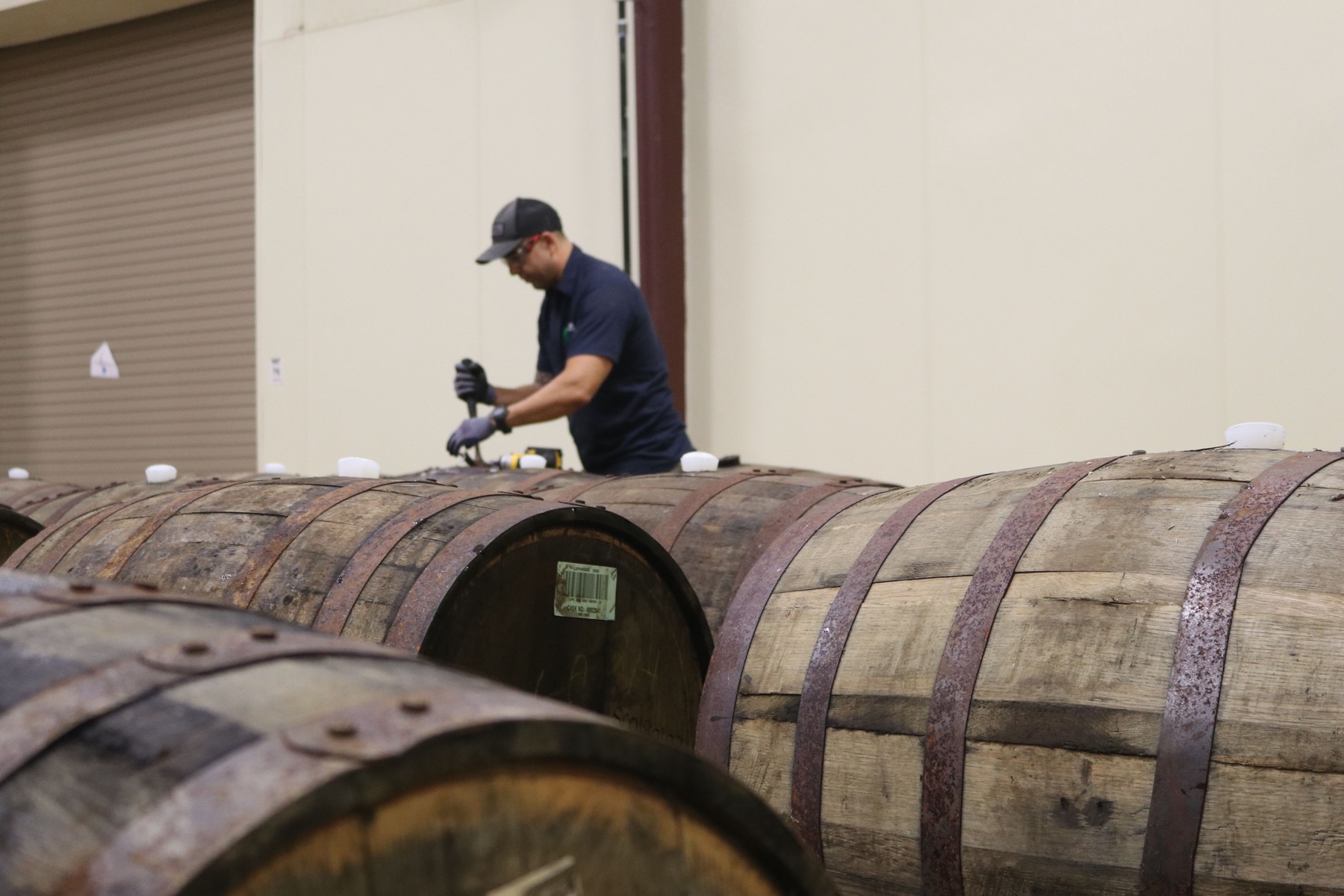 Trabajo del productor durante la elaboración